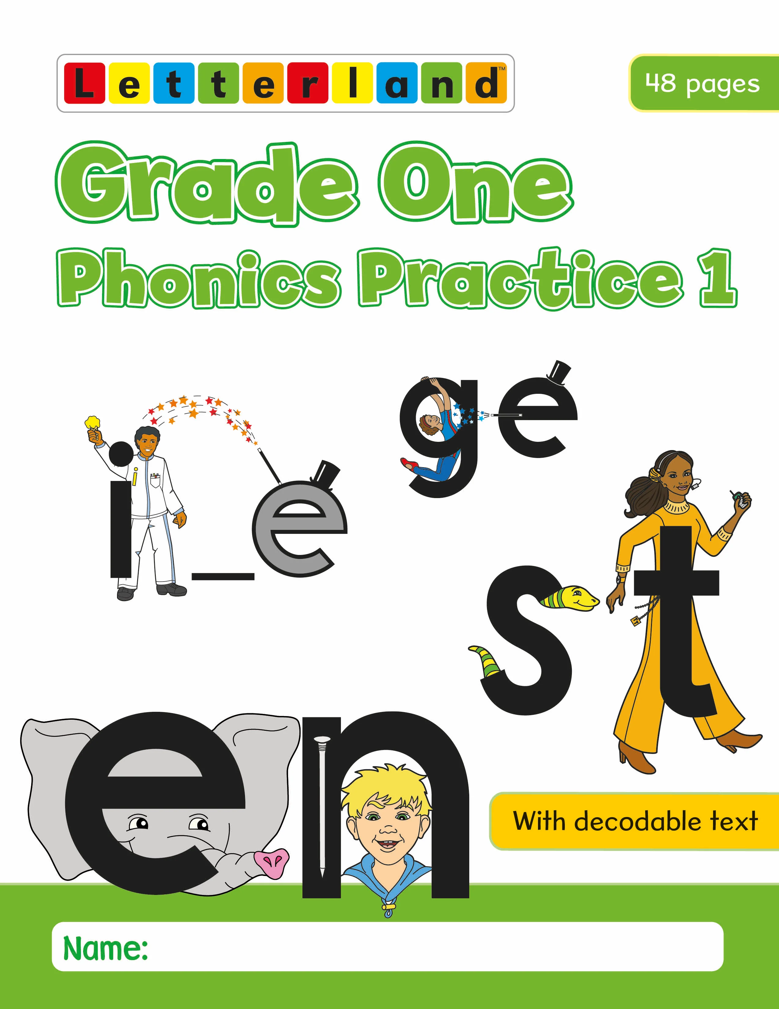 Grade One Phonics Practice (Set of 2)