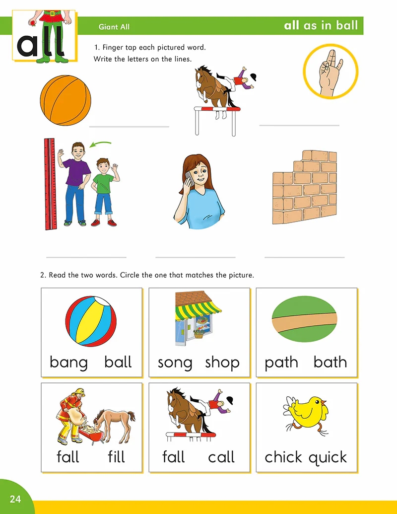Grade One Phonics Practice (Set of 2) - Image 2