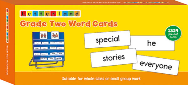 Grade Two Word Cards - Image 3