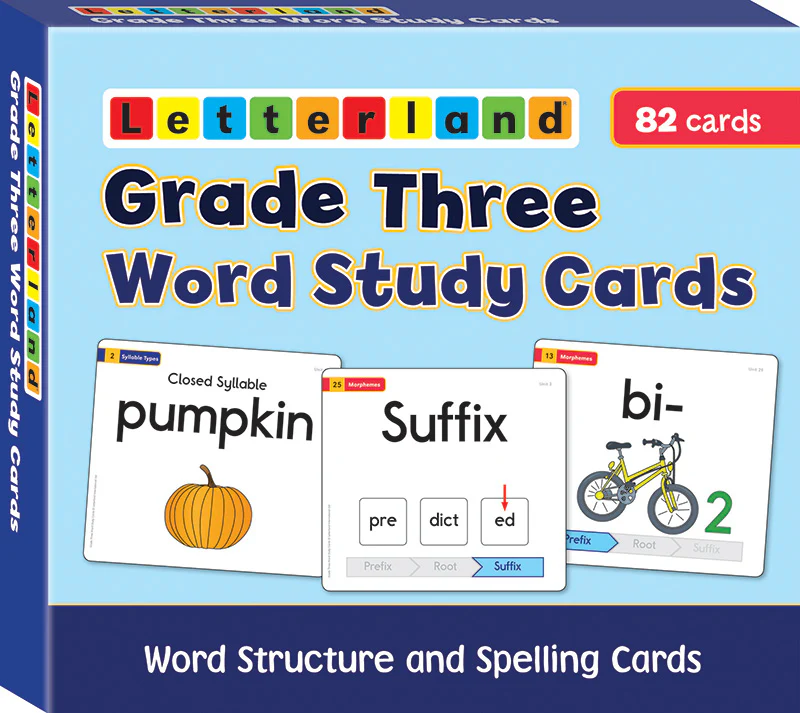 Grade Three Word Study Cards - Image 3